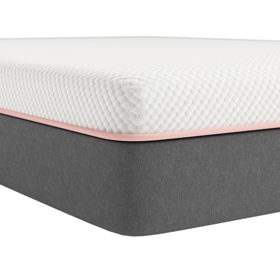 Small Double Hybrid Memory Foam Top 1000 Pocket Sprung Rolled Mattress with Removeable Cover - Sleepful Unwind