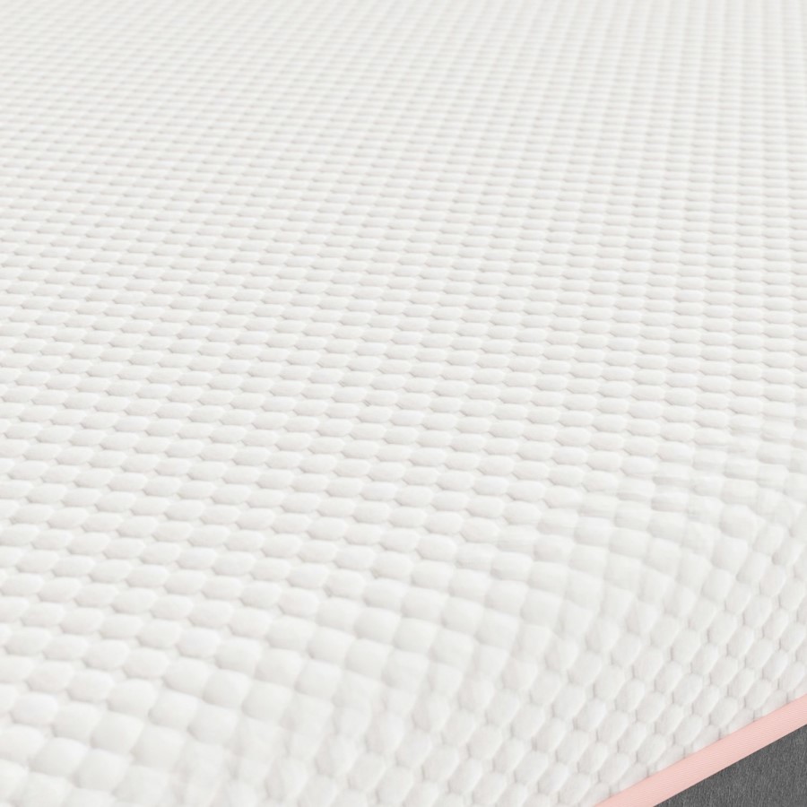 Small Double Hybrid Memory Foam Top 1000 Pocket Sprung Rolled Mattress with Removeable Cover - Sleepful Unwind