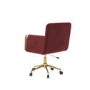 ONLY OPENED - Mulberry Velvet Office Chair - Sonny