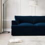 ALMOST PERFECT - August Navy Corner Chaise Right Hand Facing Sofa