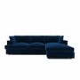 ALMOST PERFECT - August Navy Corner Chaise Right Hand Facing Sofa