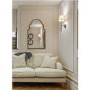 Beige Woven Fabric 2 Seater Sofa - Payton