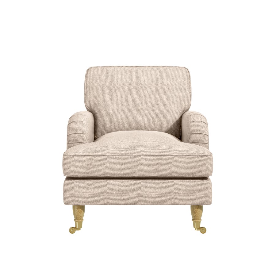 Beige Woven Armchair - Payton
