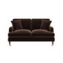 Brown Chenille 2 Seater Sofa - Payton
