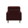 Merlot Red Chenille Armchair - Payton