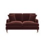 Merlot Red Chenille 2 Seater Sofa - Payton