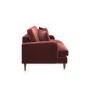 Merlot Red Chenille 3 Seater Sofa - Payton
