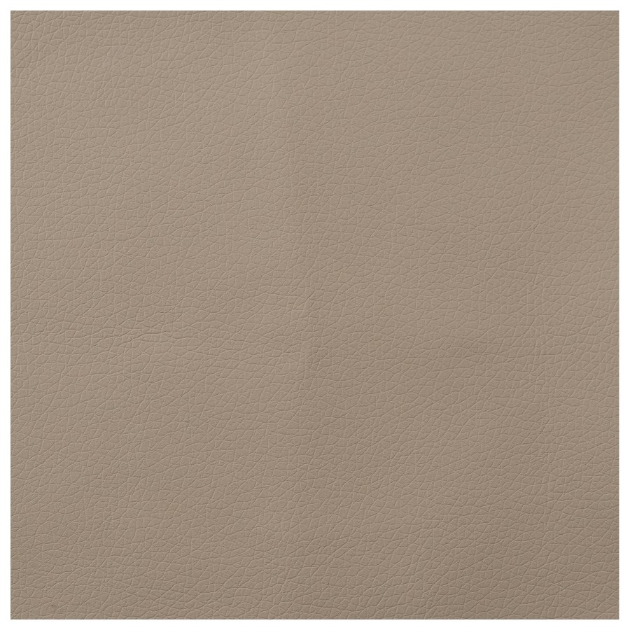 Beige Faux Leather Swivel Bedroom Chair - Soren 