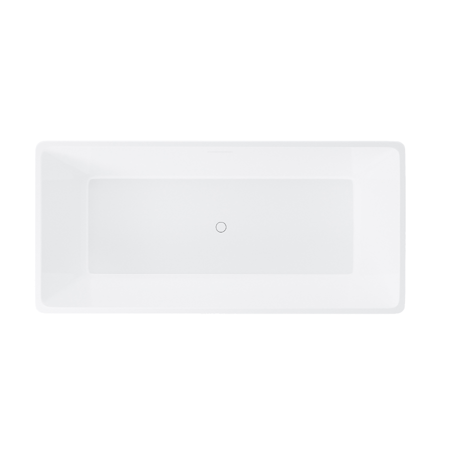 Small Freestanding Double Ended Bath 1300 x 700mm - Tetra