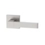 Internal Pearl Nickel Lever Fire Door Handle with Latch and Hinges Pack - 65mm Latch - Torne - XL Joinery