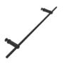 Black Designer Towel Holder for Steel & Electric Radiators - 520mm