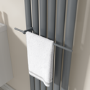 Anthracite Designer Towel Holder for Steel & Electric Radiators - 420mm