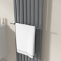 Anthracite Designer Towel Holder for Steel & Electric Radiators - 520mm