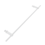 White Designer Towel Holder for Steel & Electric Radiators - 620mm