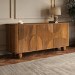 Large Mango Wood Sideboard with Ball Feet - Ivan
