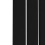 Riace Midnight Black Vertical Flat Designer Radiator 1800x272mm Single Panel 1803 BTU