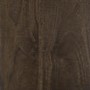 Dark Mango Wood 2 Drawer Bedside Table - Vixen