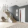 Internal White Primed Cottage Bi-Fold Door - 1981 x 762 x 35mm - Suffolk - XL Joinery