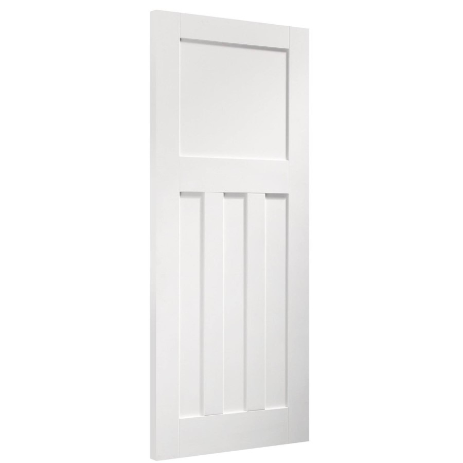 Internal White Primed 1930s 4-Panel Door - 1981 x 838 x 35mm - DX - XL Joinery