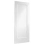 Internal White Primed One-Panel FD30 Fire Door - 1981 x 762 x 44mm - Pattern 10 - XL Joinery