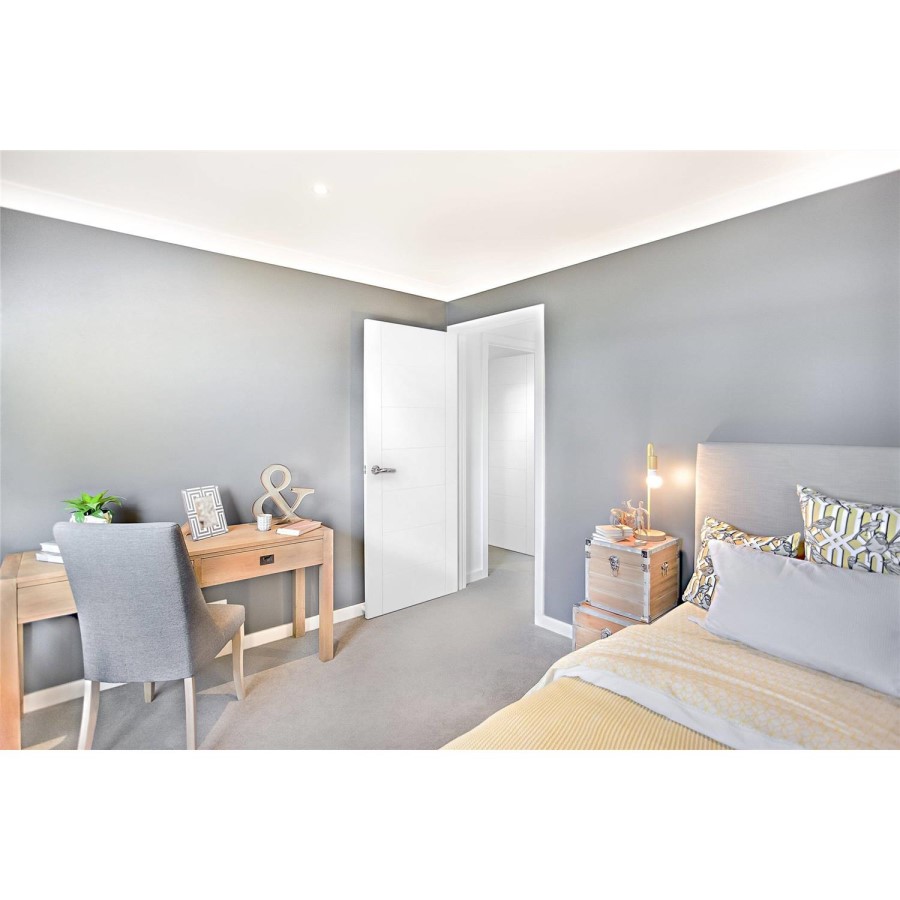 Internal White Primed Door - 1981 x 711 x 35mm - Palermo - XL Joinery