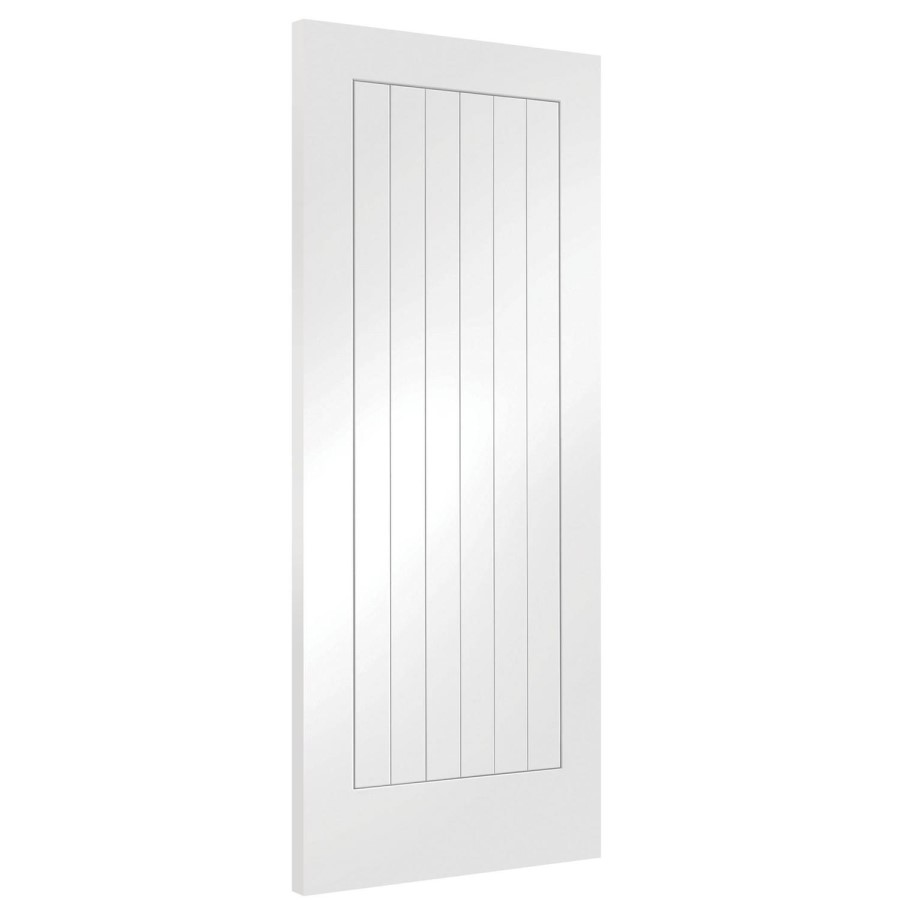 Internal White Primed Cottage Door - 1981 x 762 x 35mm - Suffolk - XL Joinery