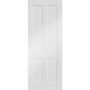 Internal White Primed Victorian 4-Panel Shaker Door - 1981 x 610 x 35mm - Victoria - XL Joinery