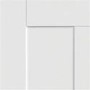 Internal White Primed Victorian 4-Panel Shaker Door - 2040 x 826 x 40mm - Victoria - XL Joinery