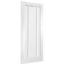 Internal White Primed 3-Panel FD30 Fire Door - 2040 x 626 x 44mm - Worcester - XL Joinery