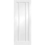 Internal White Primed 3-Panel Door - 2040 x 826 x 40mm - Worcester - XL Joinery