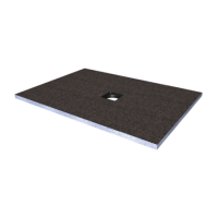 1200x900mm Wet Room Tile-Ready Shower Tray Former 30mm with Square Centre Drain – Live Your Colour