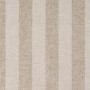 Beige Chenille Striped Armchair - Zeke