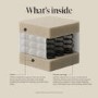 Modern Green Velvet Armchair with Cushion - Zuri
