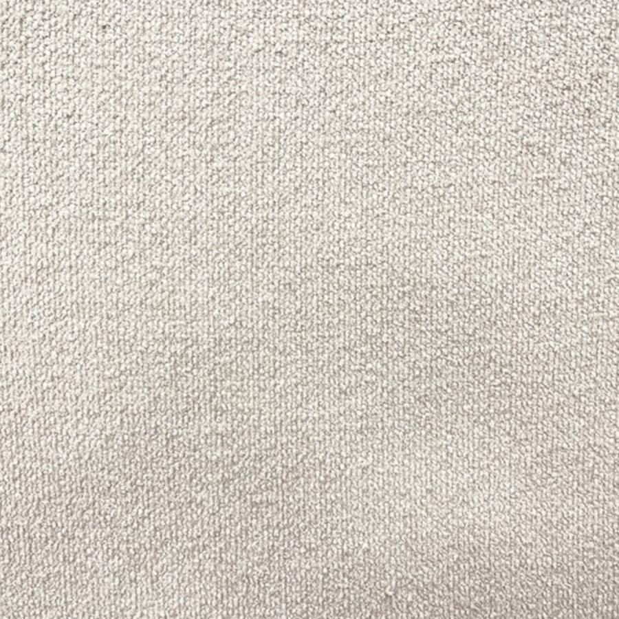 Cream Boucle Left Hand Facing 4 Seater Curved Corner Sofa - Zuri