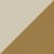 Beige Fabric and Gold