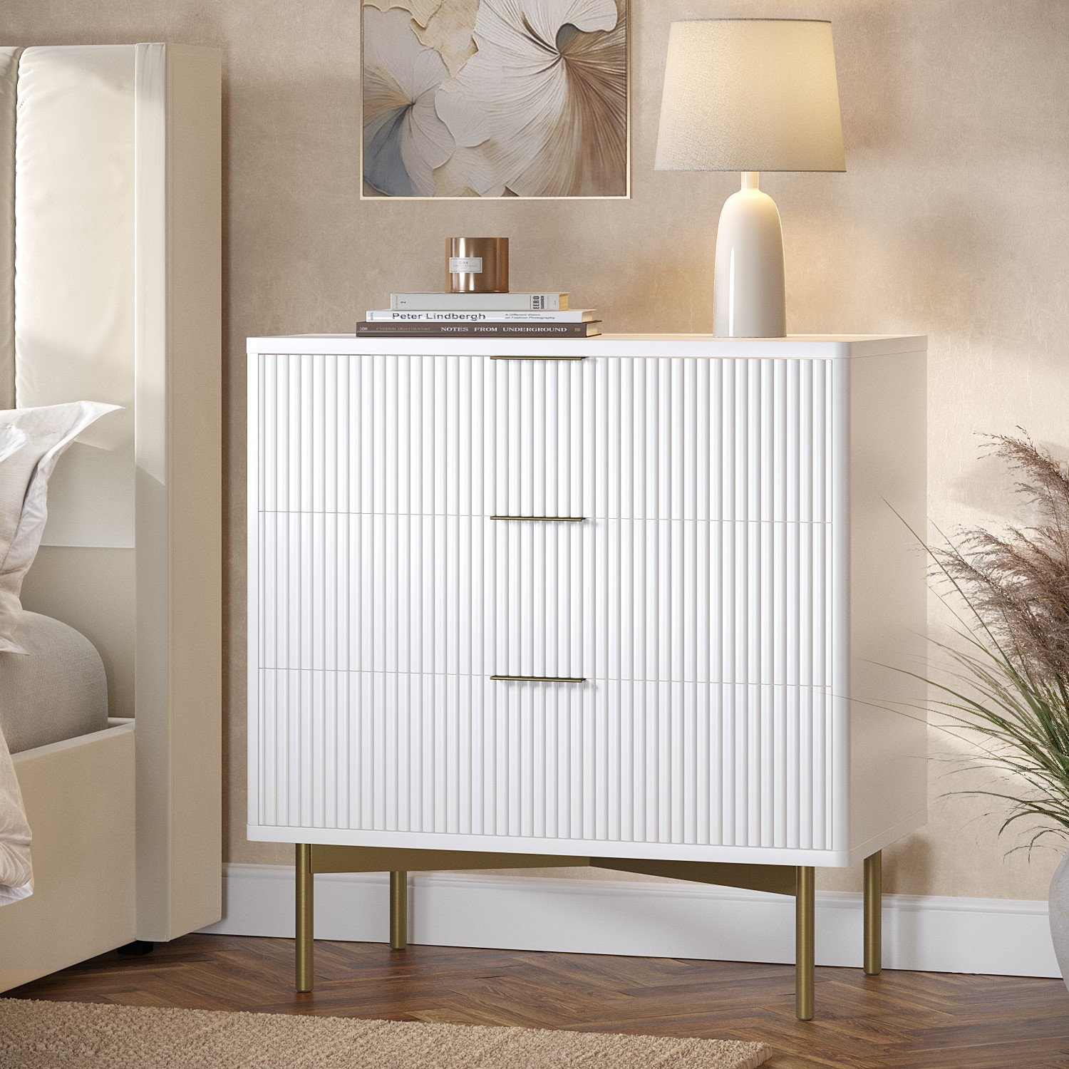 White Chests of Drawers