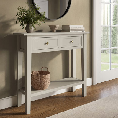 Hallway furniture.
