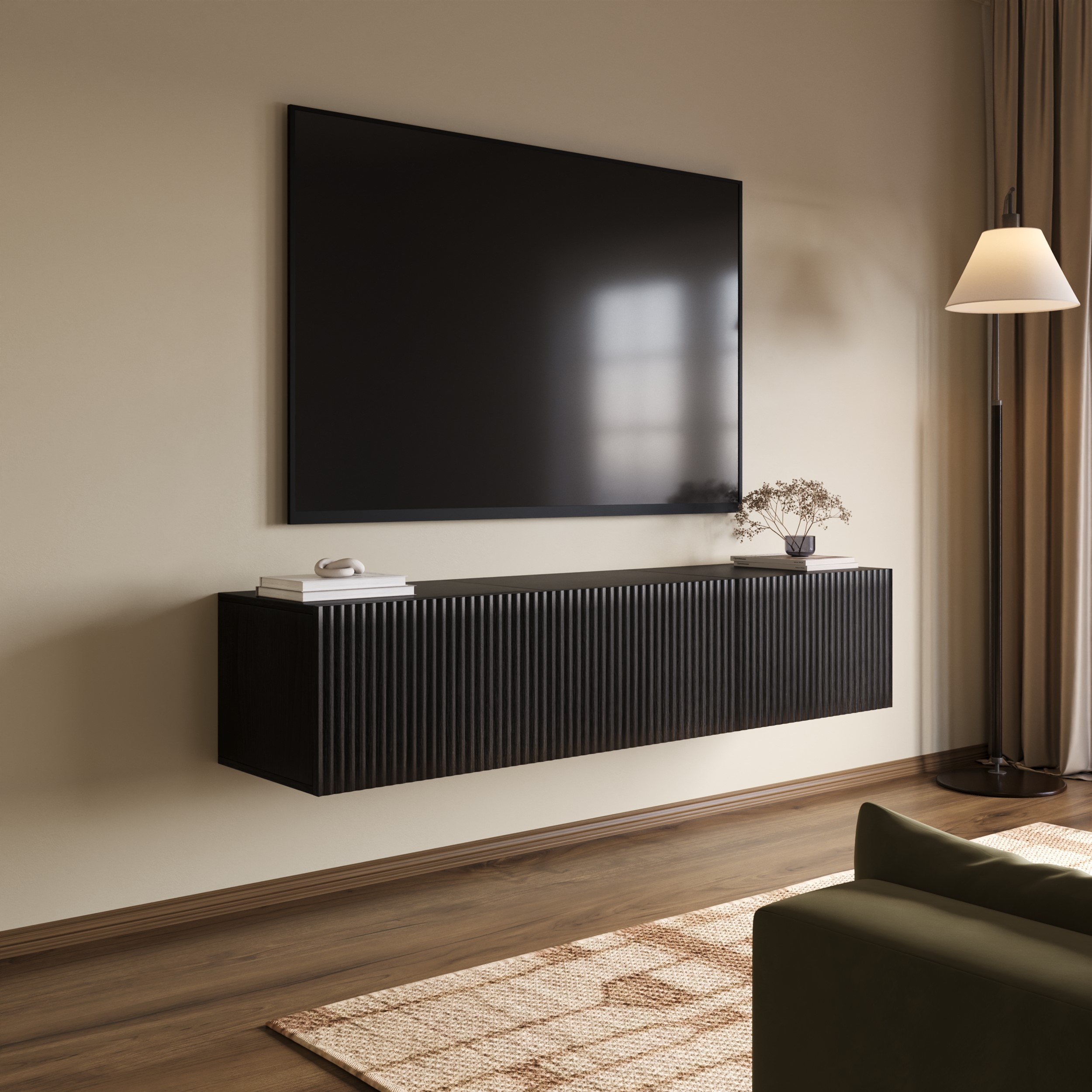 Wall Mounted Floating TV Unit