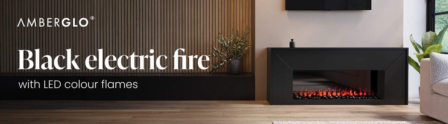 Black Electric Fire 