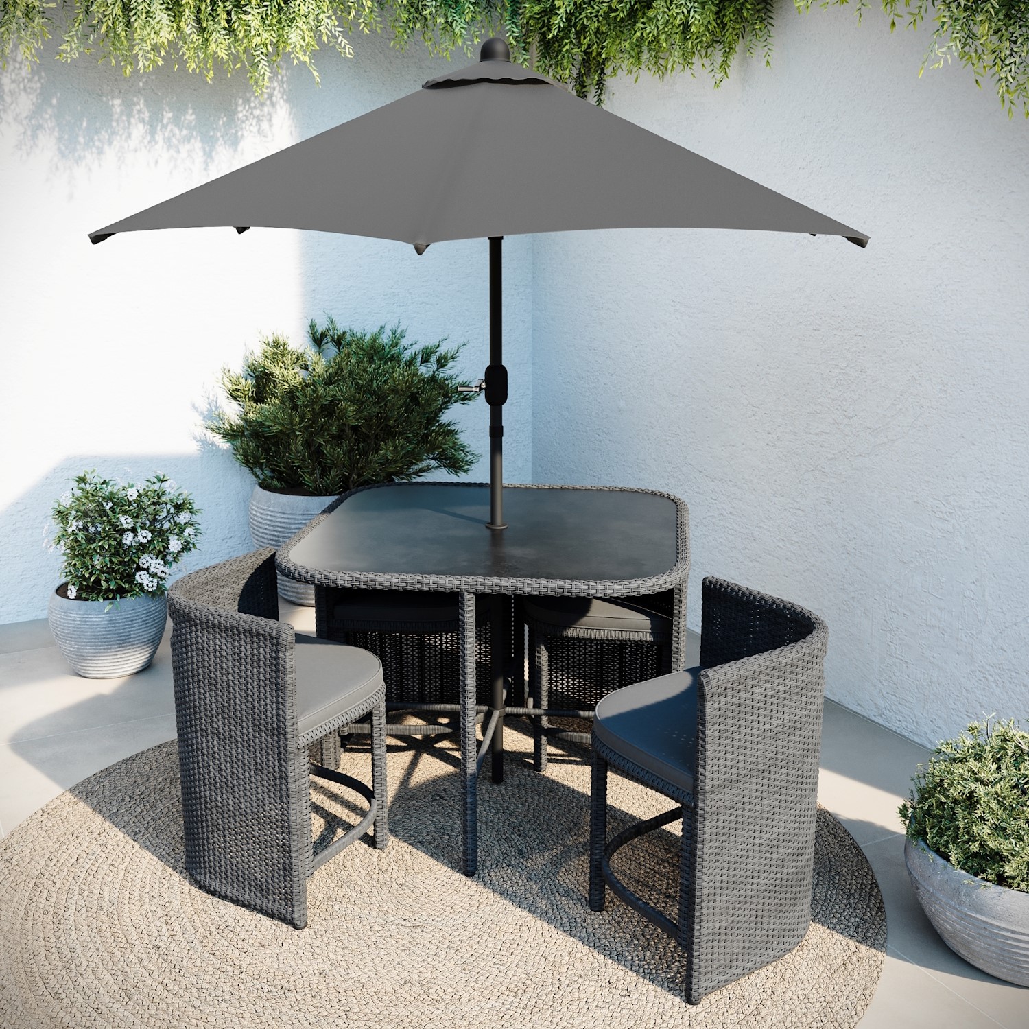 4 seater Cube Set