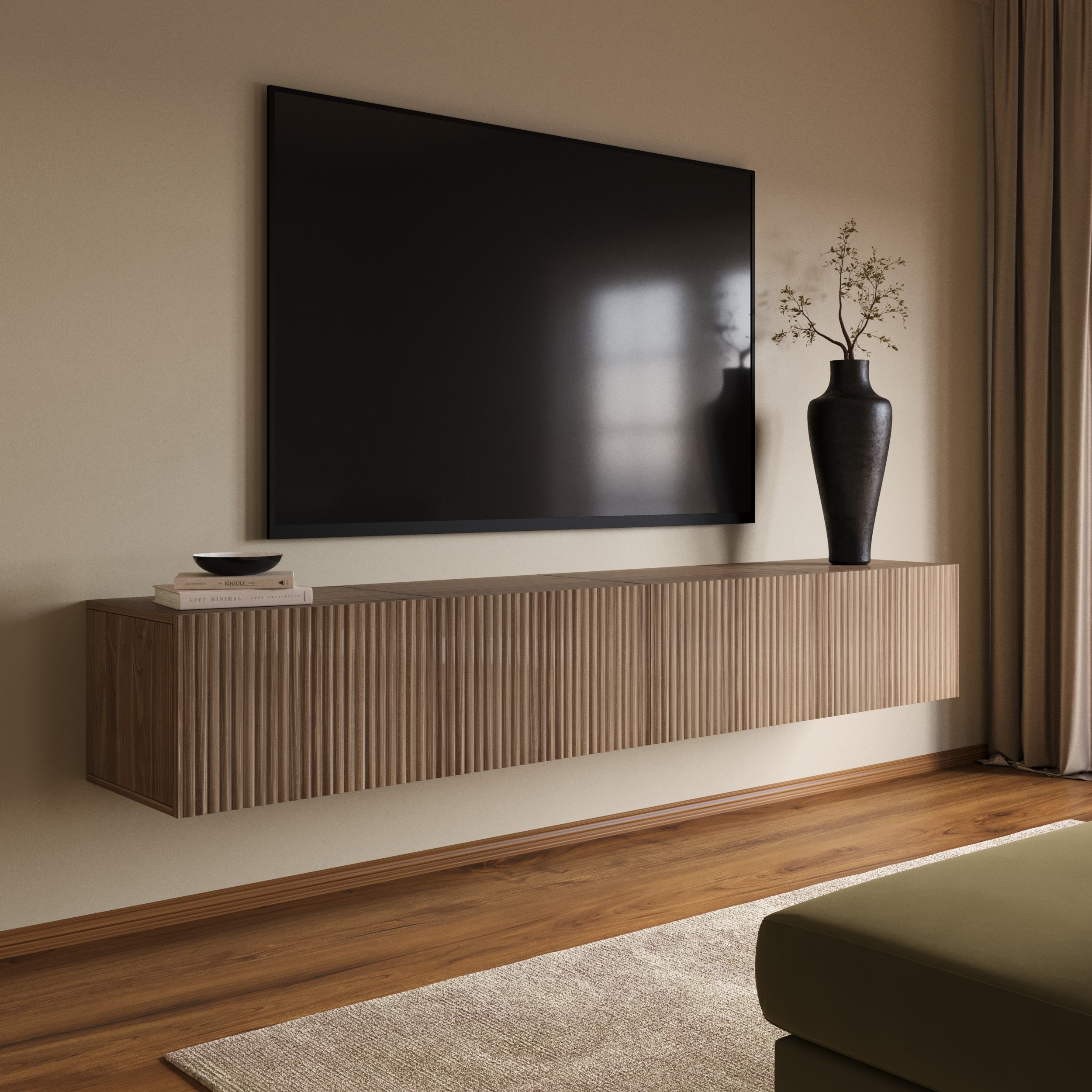 Wall Mounted Floating TV Unit