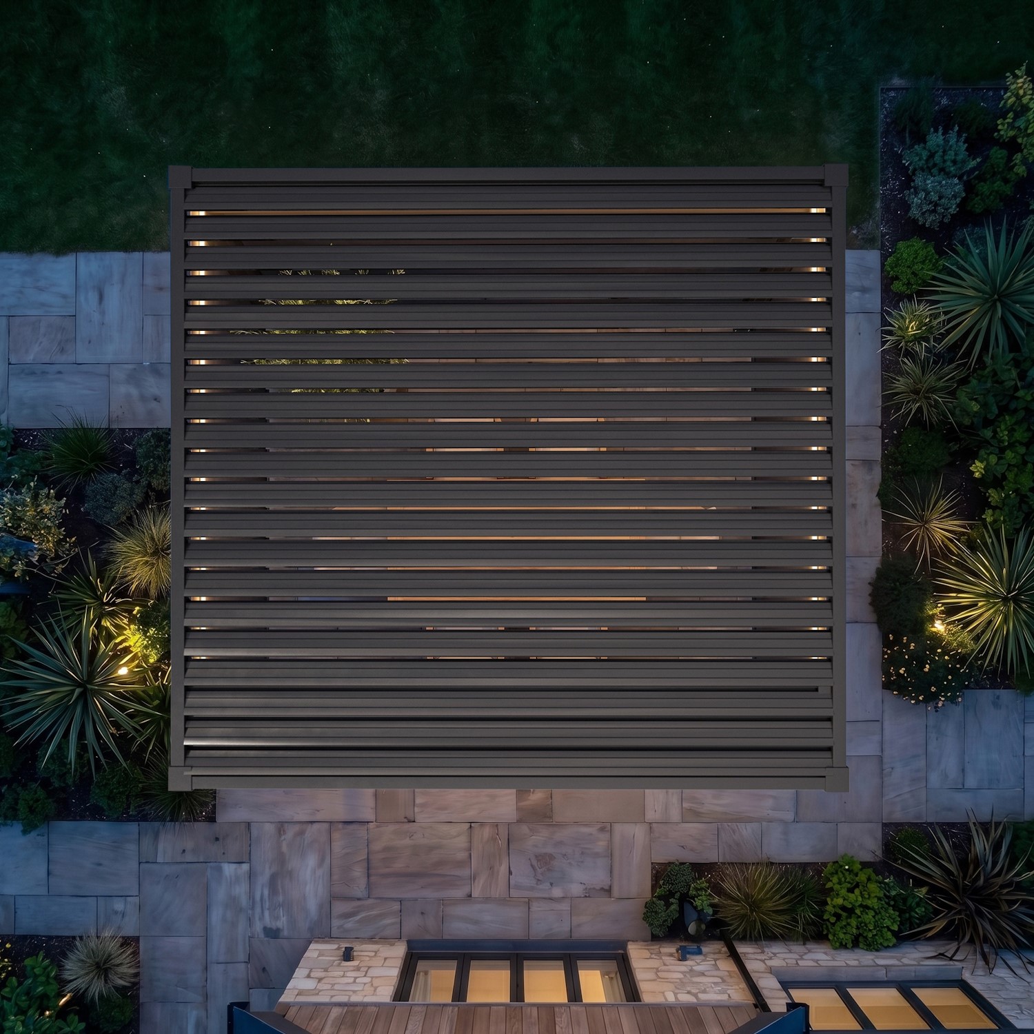 Automatic Louvred Roof