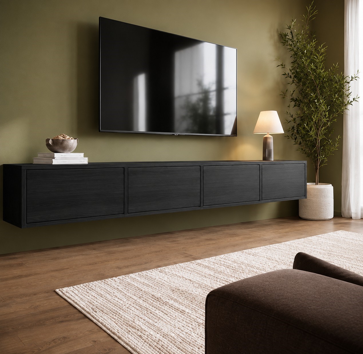 Wall Mounted Floating TV Stand